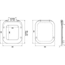 Evenes WC-Sitz Ribeira,weiß,Softclose, aus Duroplast,Edelstahlscharnier NEU