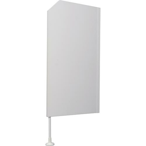 Przegroda do pisuaru ""Standard"" WxHxD: 500x1100x28 mm biały NOWOŚĆ