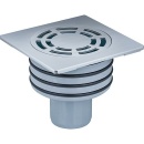 OMP Bodenablauf senkrecht, DN50/100 Abdeckung 120mm x...