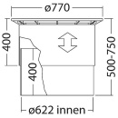 Segment teleskopowy Intewa ET-TD-BF z osłoną samochodową NOWOŚĆ