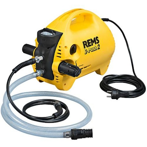 Rems E-Push elektrische druktestpomp, 230V, 50Hz, 115500 R220 NIEUW
