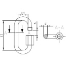Conector roscado acero inoxidable A4 ø 5,0 mm, PU = 20 piezas 907745 NUEVO