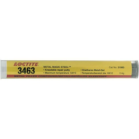Loctite metal-filled adhesive (2K) 3463 (kneadable metal set) 114g 265628 NEW